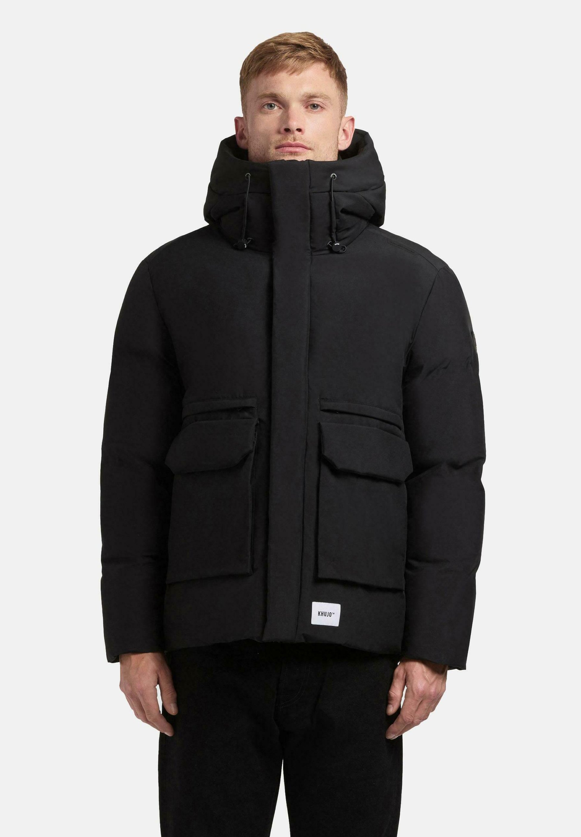 Jack & Jones JORKANI TECHNICAL PUFFER - Winter coat - black - Zalando