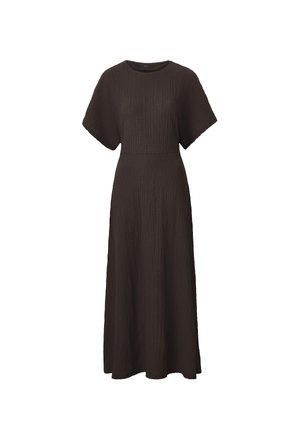 Ellos Collection, MAXIKLEID MIT GÜRTEL ZUM SELBERBINDEN. - Maxikjoler - brown