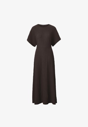 Ellos Collection, MAXIKLEID MIT GÜRTEL ZUM SELBERBINDEN. - Maxikjoler - brown