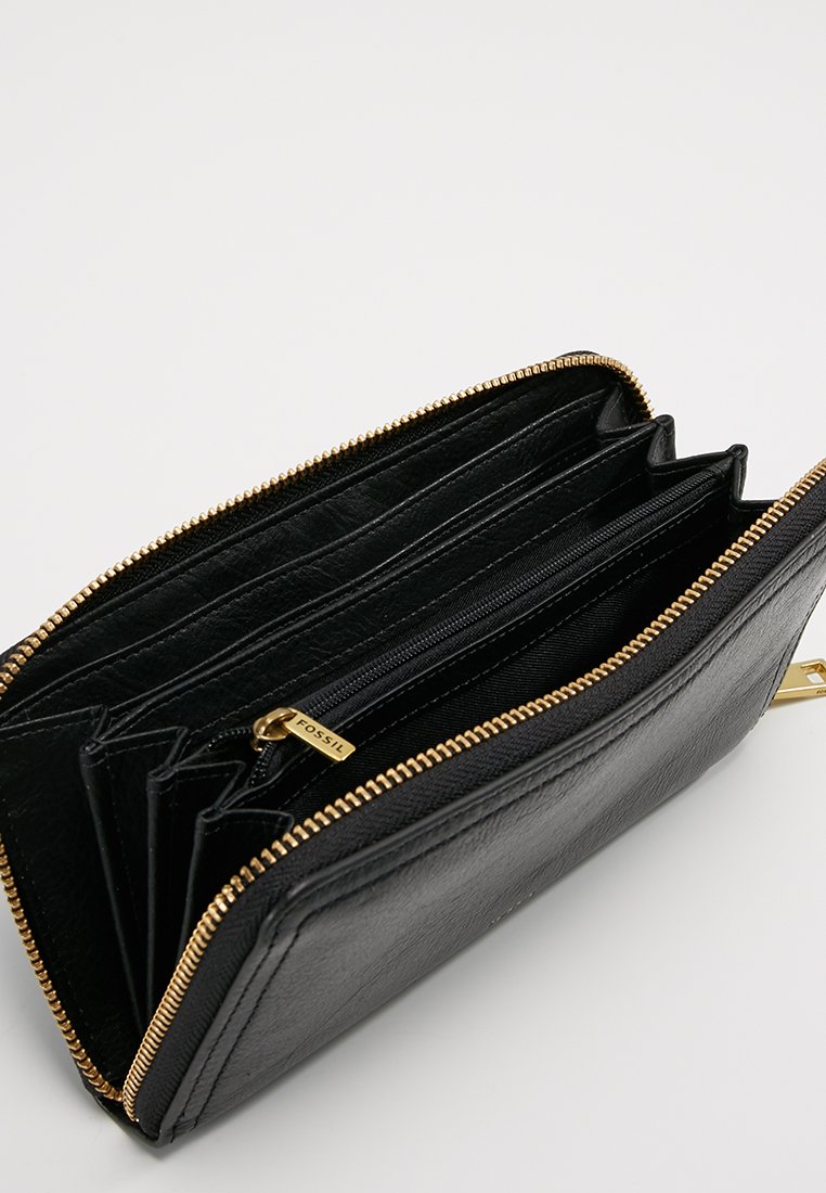 Portefeuille/Porte-monnaie Zipé FOSSIL En Cuir Vintage - Marron - Occasion