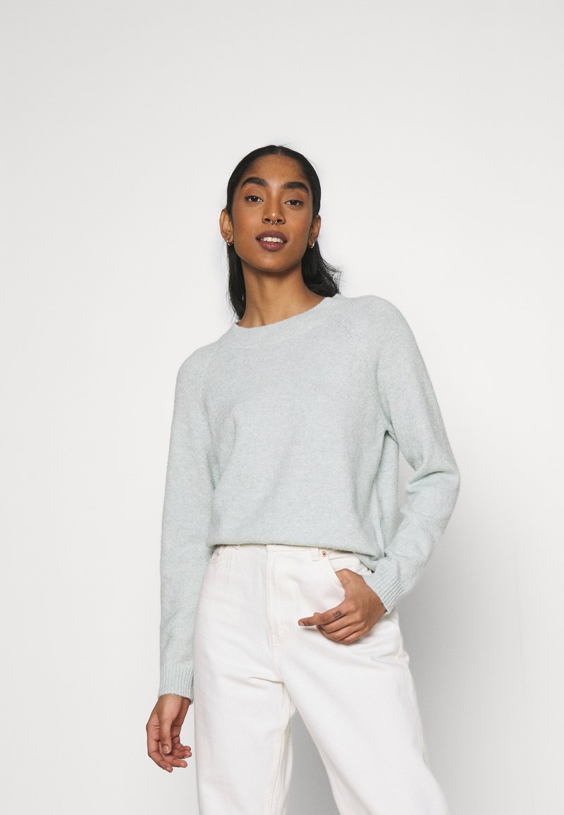 Vero Moda VMDOFFY O-NECK NOOS - Camisola - jadeite