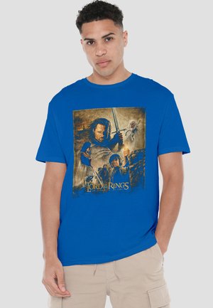 Cotton Soul, LOR ROTK POSTER - Print T-shirt - royal blue