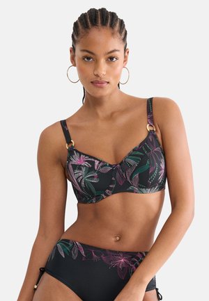 Triumph, RED LABEL SUMMER TROPICS - Bikini-Top - black combination