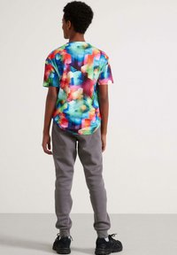 Lindex SPORTY JOGGERS - Træningsbukser - dark dusty grey