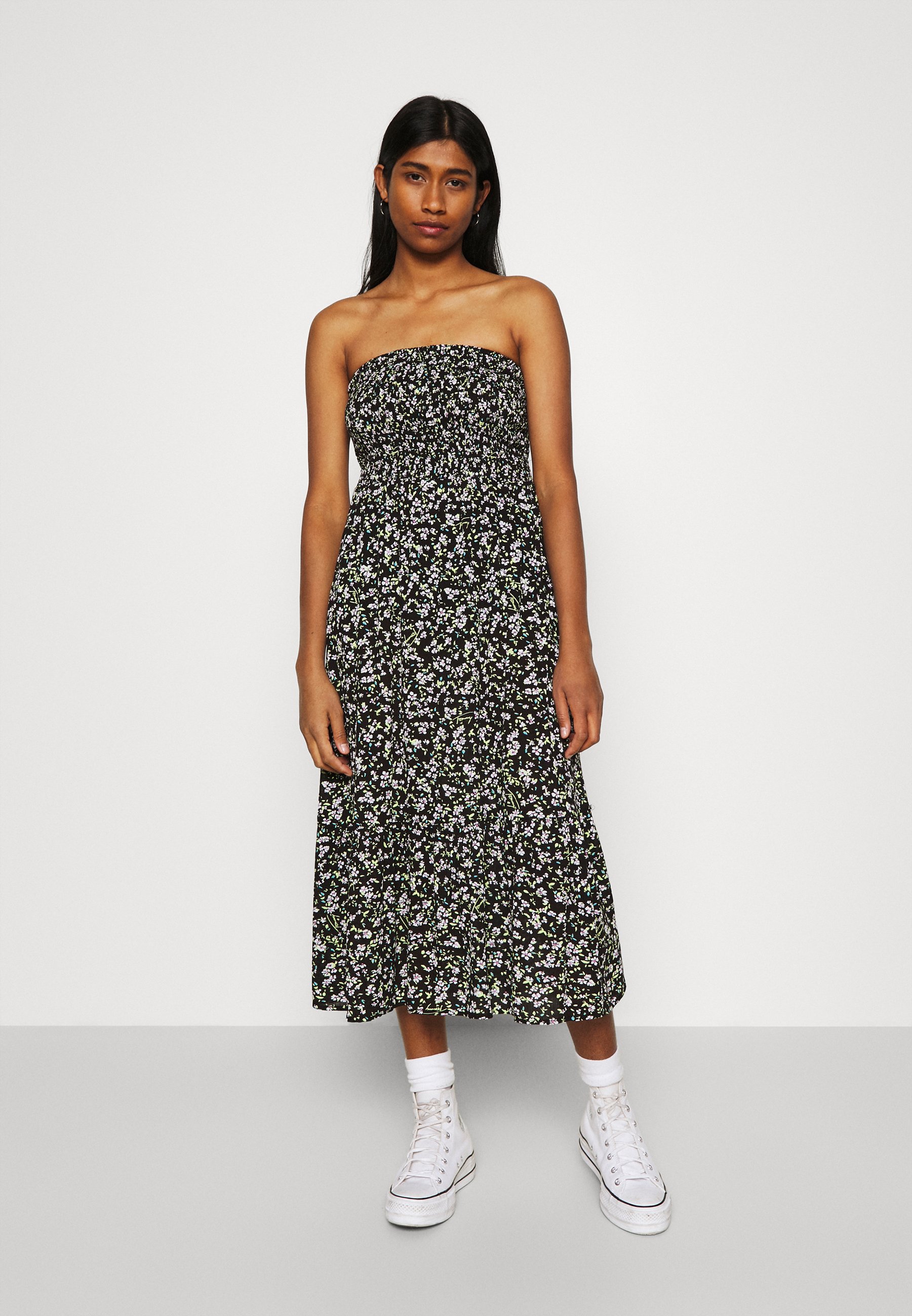 Tommy Jeans SMOCK FLORAL DRESS - Day 