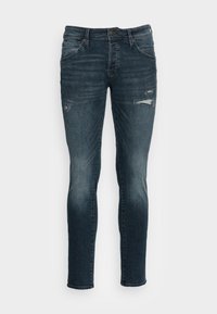 Jack & Jones JJIGLENN JJFOX - Calças de ganga de perna direita - grey denim