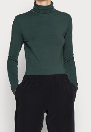 Langarmshirt - dark green