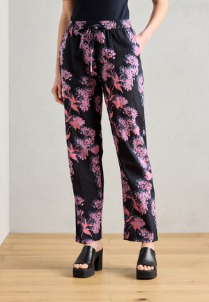 Lollys Laundry PANTS - Pantaloni - blue/pink