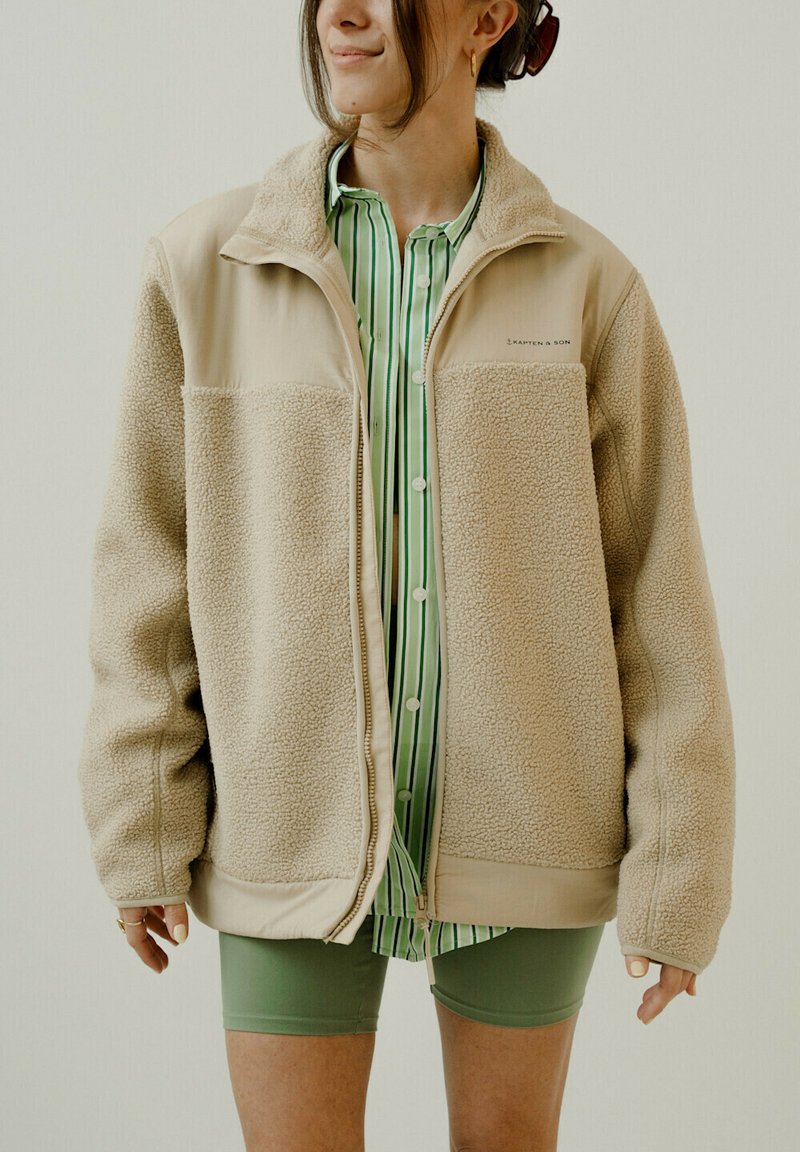 Kapten & Son - EVERYDAY - Fleece jacket - sandstone, Enlarge