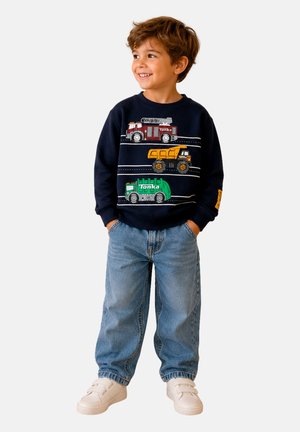Name it, NAME IT PULLOVER JORGE TONKA SWEATSHIRT - Sweatshirt - blau