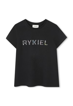 SONIA RYKIEL - Print T-shirt - black