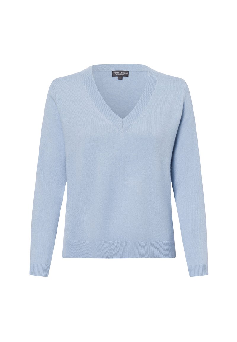 Franco Callegari Strickpullover - hellblau