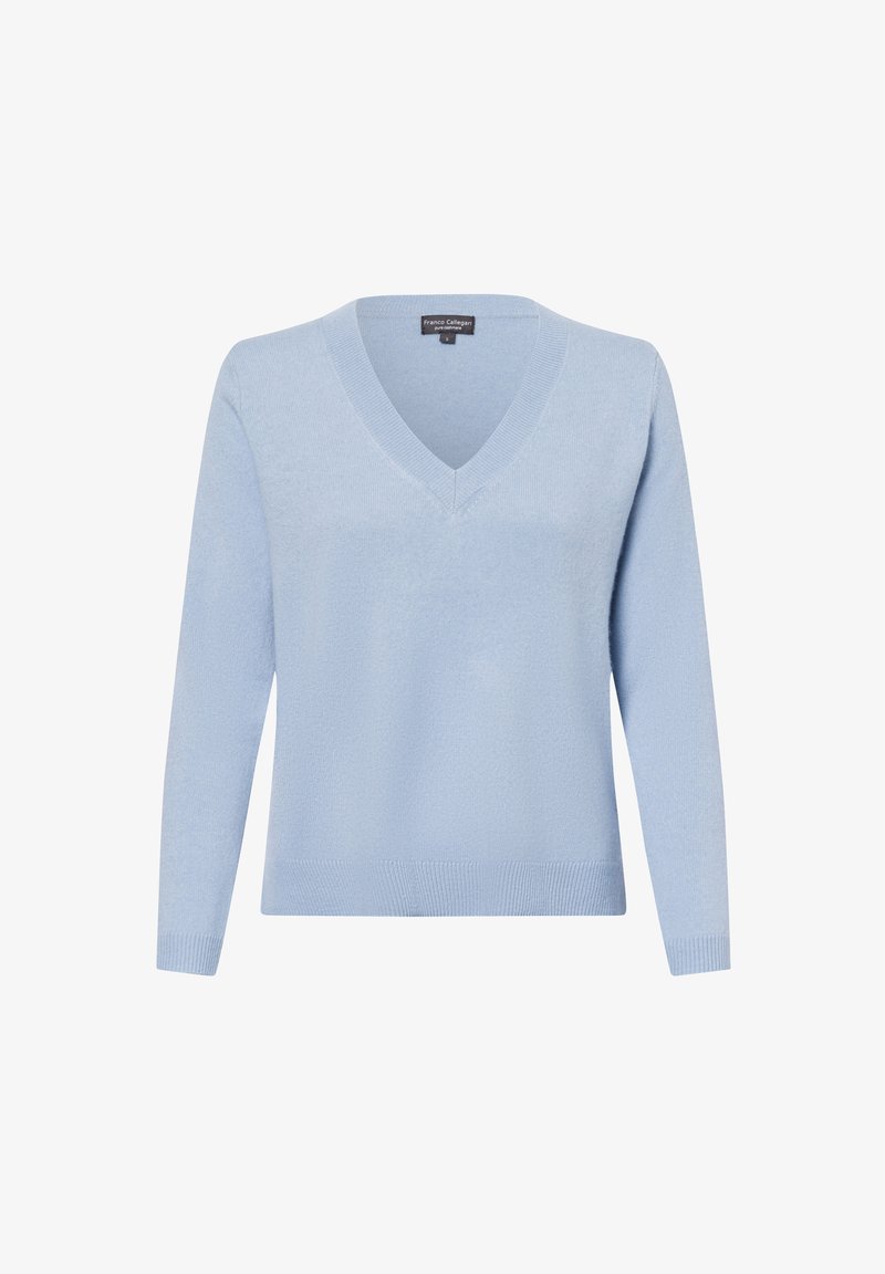 Franco Callegari Strickpullover - hellblau