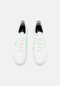 Mizuno MORELIA NEO IV Β ELITE MIX - Scarpe da calcio per terreni duri - white/neon green/cool gray