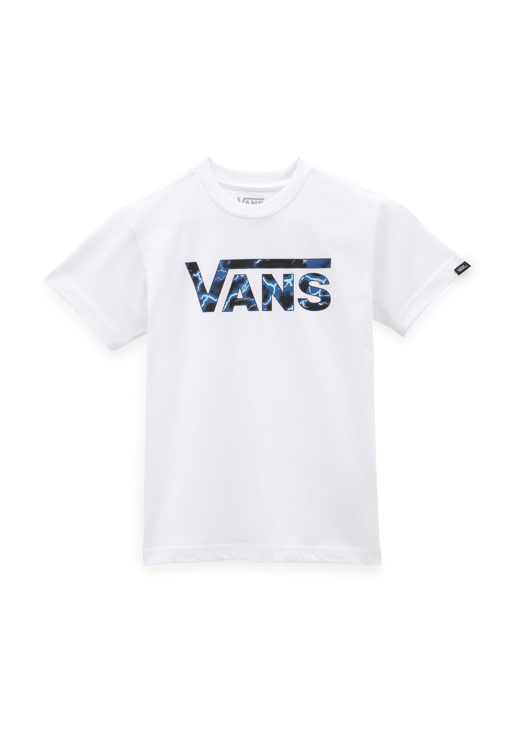 Vans BY CLASSIC LOGO FILL - T-shirt print - white/crème - Zalando.nl