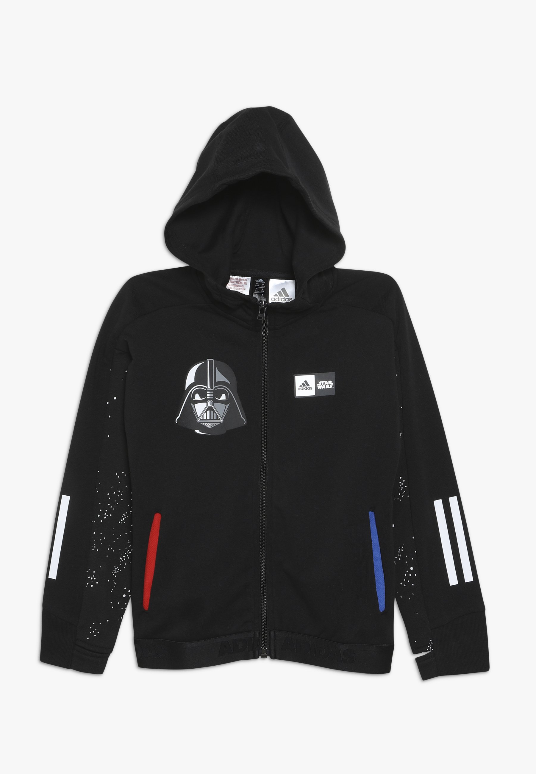 adidas Performance STAR WARS Sweatjacke blackwhite adidas Performance STAR WARS Sweatjacke blackwhite