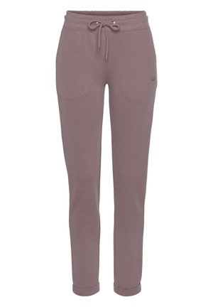 H.I.S SCHLUPF - Tracksuit bottoms - mauve