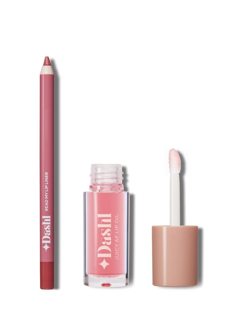 Dashl - PERFECT LIP KIT SET - Lipliner - toffeelicious   blushing, Vergroten