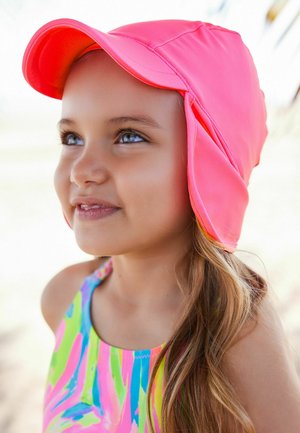 Next, Hat - bright pink