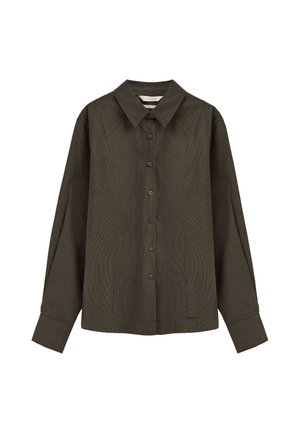 Polo Club, HEMD WOMAN FELIPA STRIPES LONG SLEEVE SLIM FIT - Blusa - brown