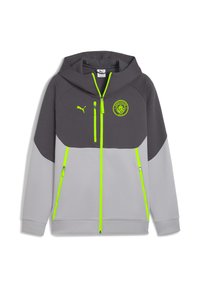 MANCHESTER CITY TECH - Klubové oblečenie - galactic gray/pro green