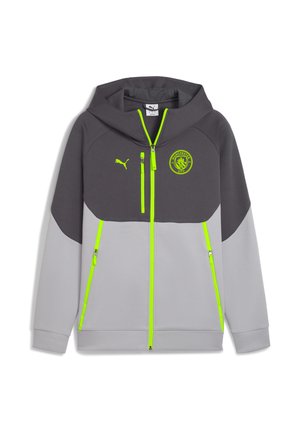 MANCHESTER CITY TECH - Club wear - galactic gray/pro green