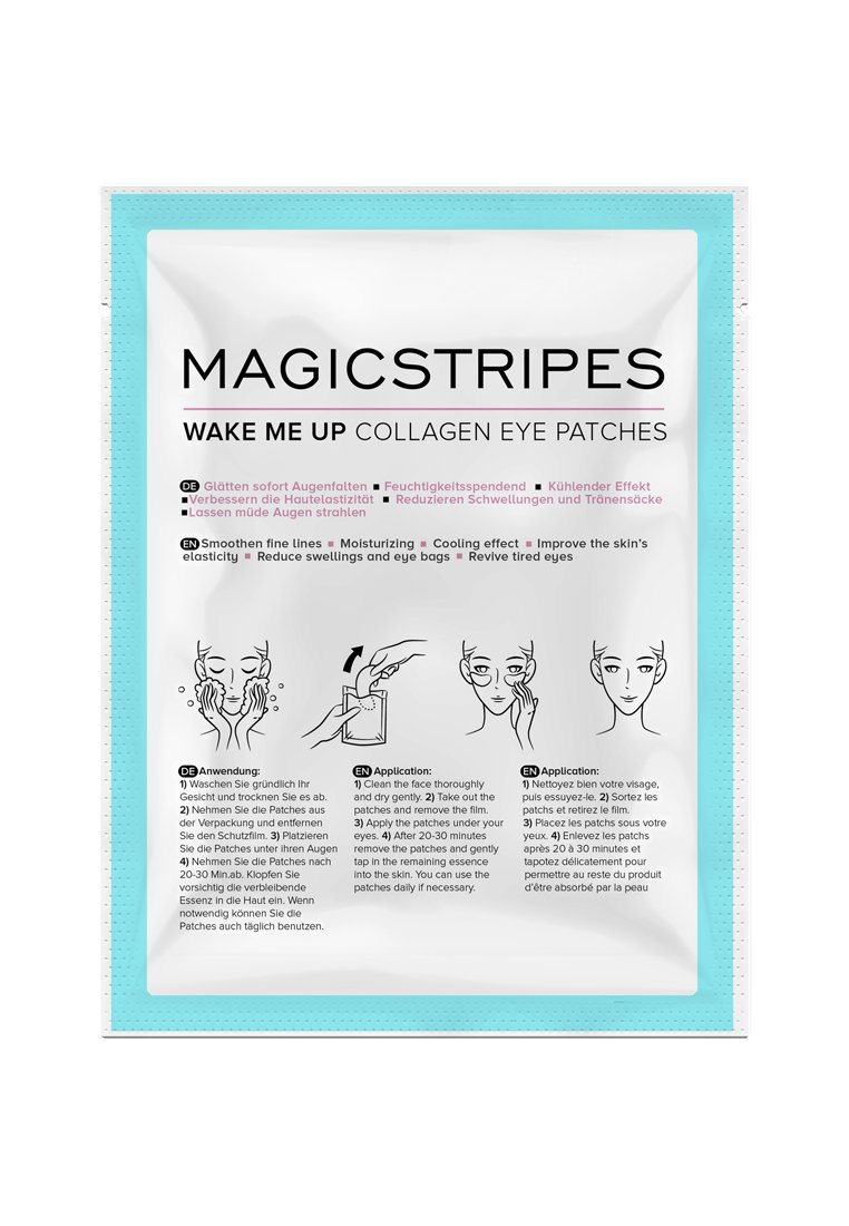 Magicstripes - WAKE ME UP COLLAGEN EYE PATCHES 1 PAIR - Face mask - neutral, Enlarge