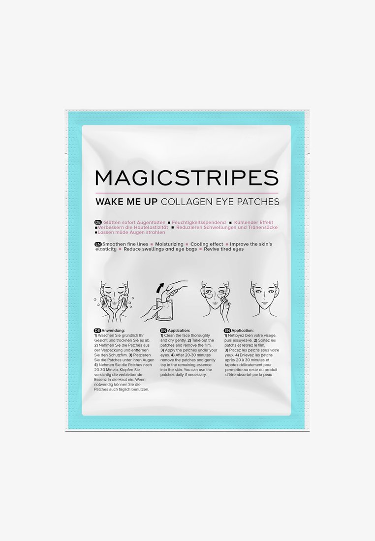 Magicstripes - WAKE ME UP COLLAGEN EYE PATCHES 1 PAIR - Maska pod oczy, Powiększ