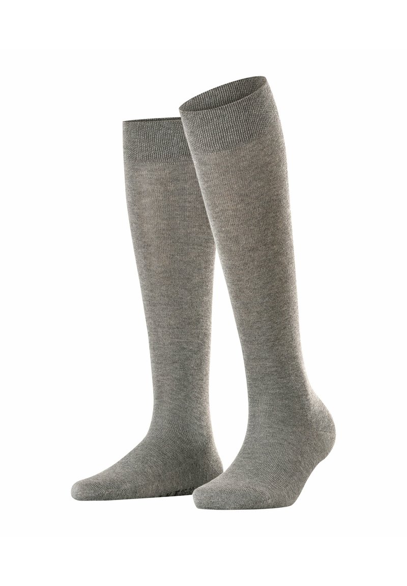 FALKE Sensitive London - Kniekousen - light greymel
