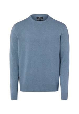 Nils Sundström, NILS SUNDSTRÖM STRICKPULLOVER - Pullover - hellblau