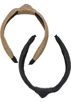 2-PACK - Hair Styling Accessory - black beige