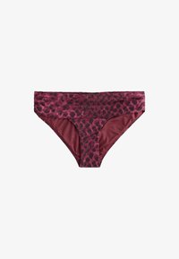 Ikke valgt, berry pink black leopard