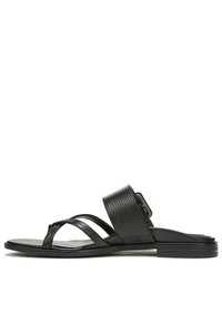 Unselected, black wvy leather