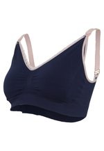 Carriwell ORIGINAL MATERNITY & NURSING BRA DELUXE - Bustier - navy/pink ...