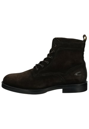 Schnürstiefelette - dark brown