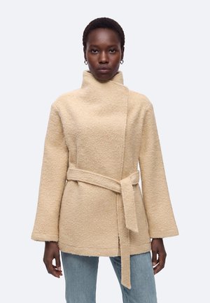 ONLY, ONLVALERIA HIGH NECK JACKET - Класическо палто - cuban sand