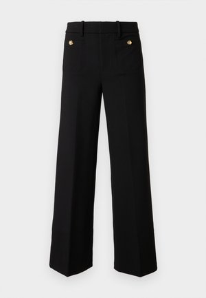 THE MODERNIST POCKET TROUSER - Wide Leg - black