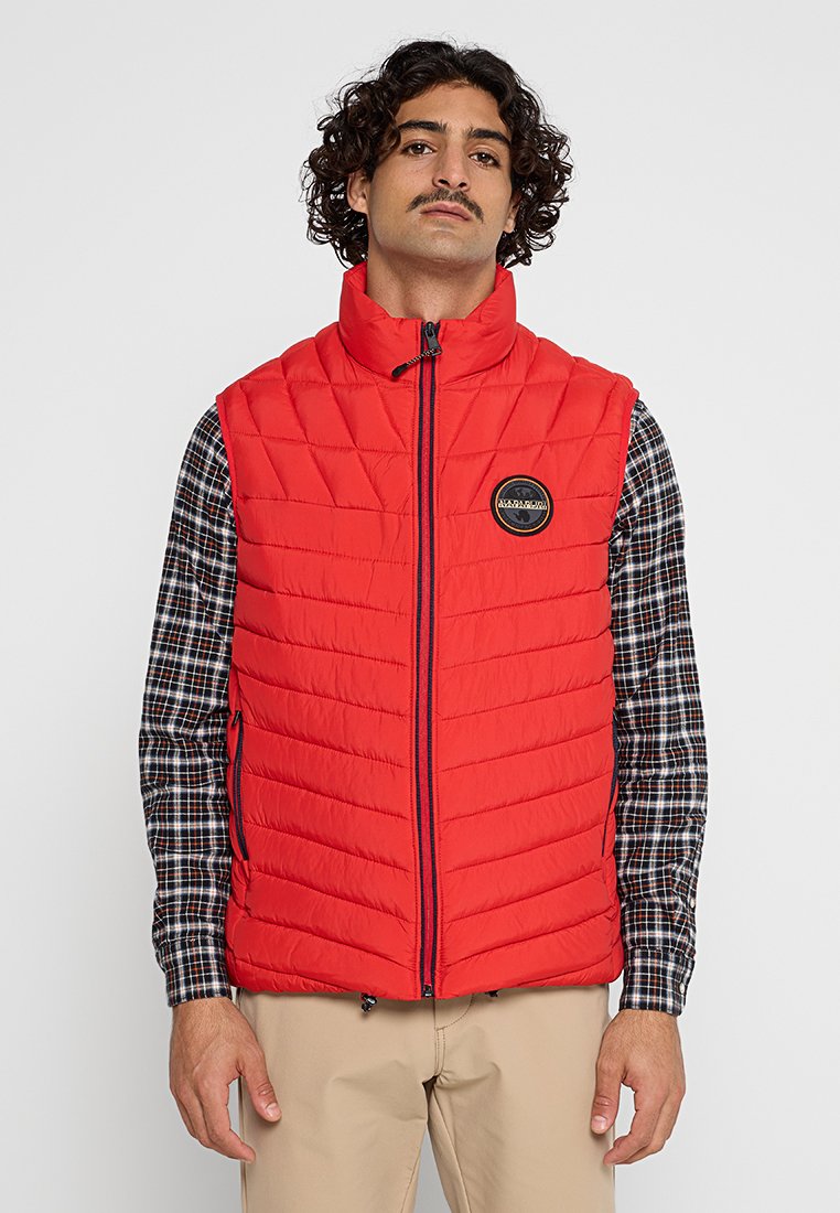 Napapijri Bodywarmer rood Napapijri Bodywarmer rood
