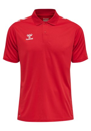 Hummel CORE XK FUNCTIONAL UNISEX - Koszulka polo - true red