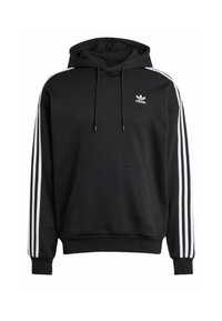 BAGGY HOODIE - Sudadera - black