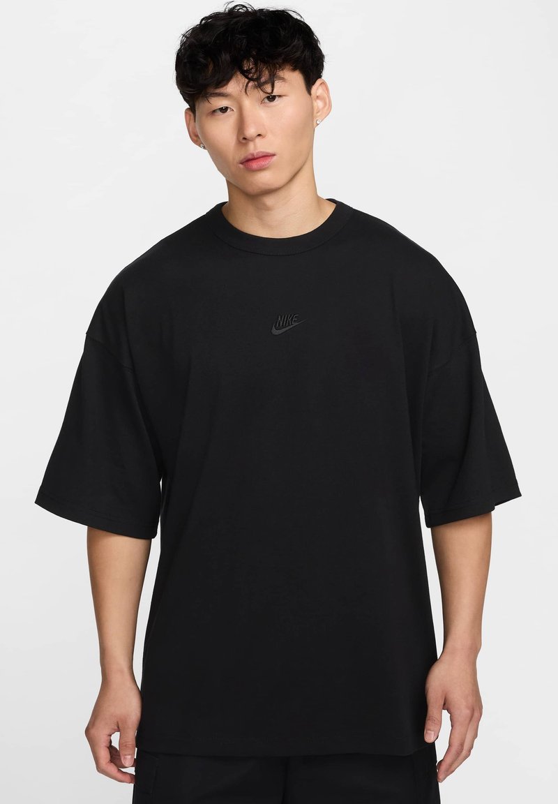 Nike Sportswear - TEE  PREM ESSNTL   - Basic T-shirt - black, Enlarge