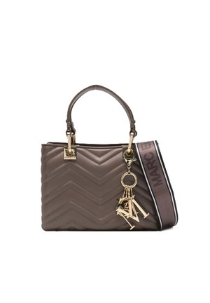 BORSA  FLAT KRISSY M WAVE  - Borsa a mano - marrone