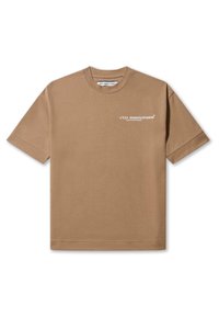 Irasuto Studios TANJUN - T-shirt imprimé - mocha/marron - ZALANDO.FR