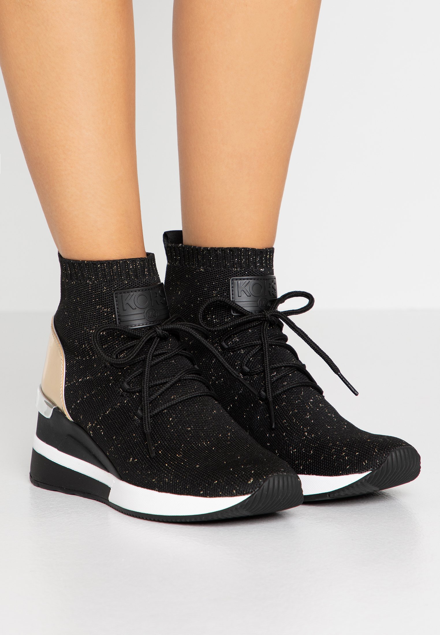 MICHAEL Michael Kors SKYLER LACE UP Baskets montantes Baskets Michael Kors : Achetez jusqu'à −70% | Stylight
