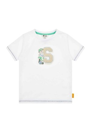 Print T-shirt - bright white