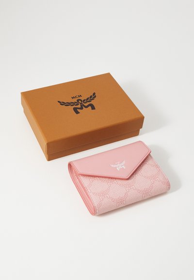 MCM HIMMEL SMALL WALLET - Πορτοφόλι - silver pink
