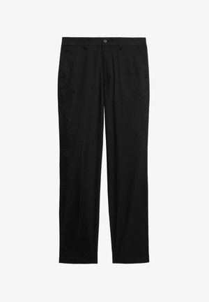 Autograph REGULAR FIT SUPER LIGHTWEIGHT - Pantalones - black