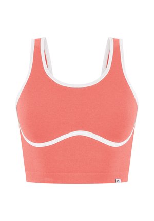 Smilodox, SPORT BH CALEN - Medium support sports bra - koralle