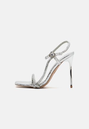 Simmi London, Sandales à talons hauts - silver-coloured