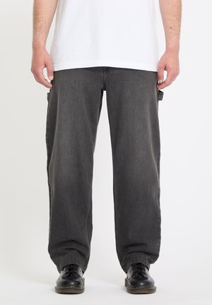KRAFTSMAN - Jean boyfriend - black grey